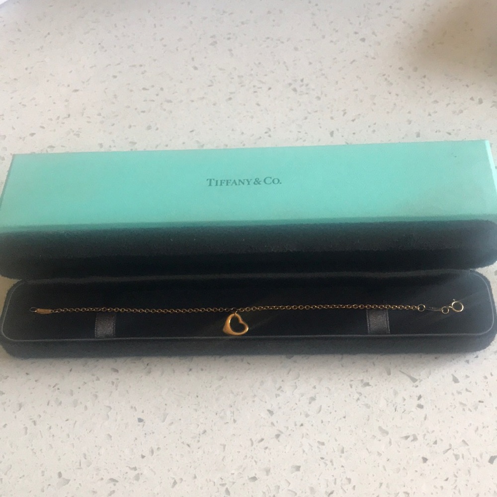 Tiffany & Co. Elsa Peretti Open Heart Bracelet